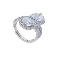 Ringe Gogo Dame Classic in Silber Cubic Zirconia 288550